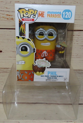 Pop Games: Minions Paradise - Phil 3.75'' Funko Vinyl