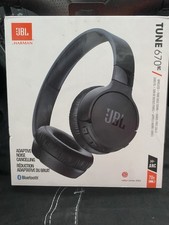 JBL TUNE 670NC Black Bluetooth Over-Ear Headphones Adaptive Noise Cancelling