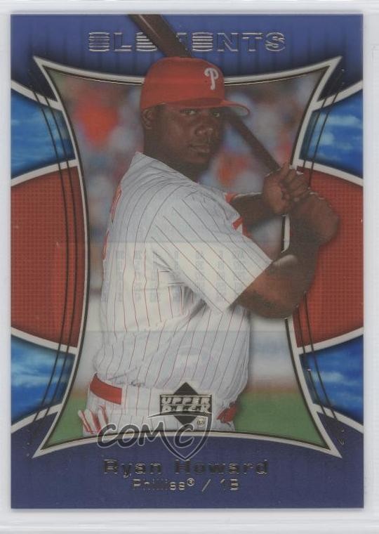 2007 Upper Deck Elements Ryan Howard #115 0f4
