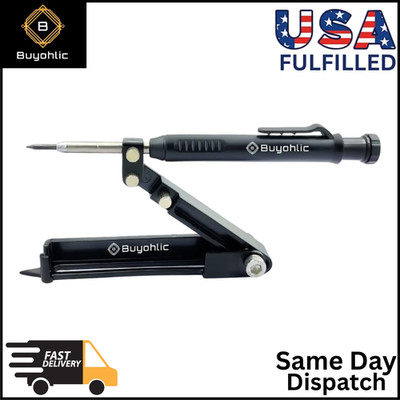 Aluminum Alloy Deep Hole Scribe Tool  Multi-Function Construction Marking Pencil