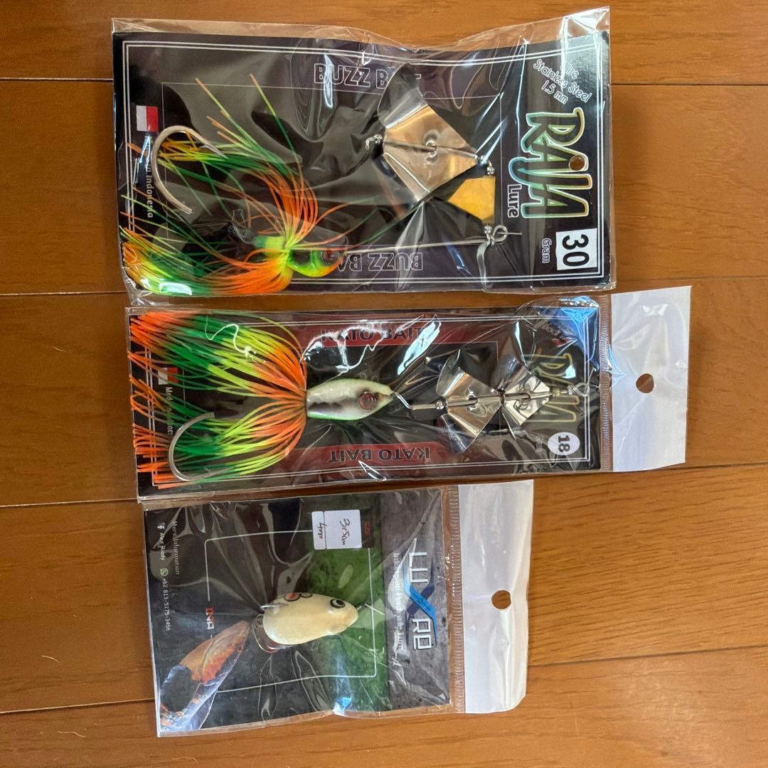 RAJA Spinnerbait Buzzbait Set of 6 - Image 2