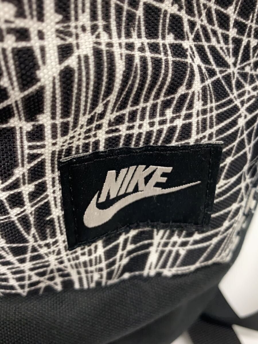 Nike Backpack Polyester Wht Allover Pattern Ba473… - image 5