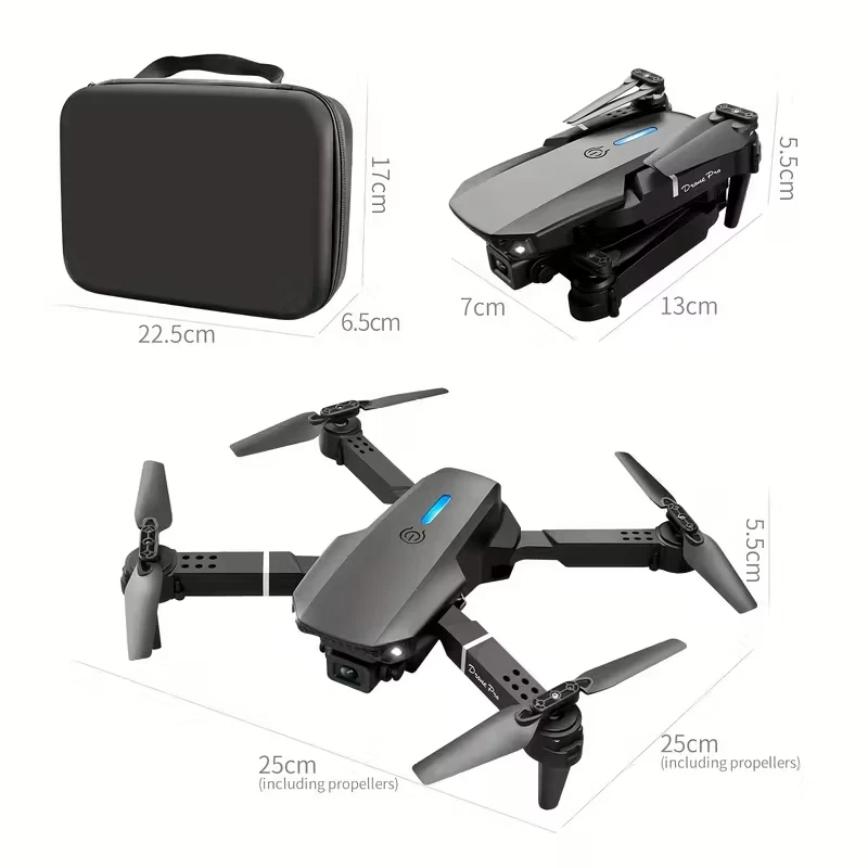 2025 MAX Foldable Drone with HD Screen, 2 Batteries, RC Quadcopter for Adults - Image 2 of 4