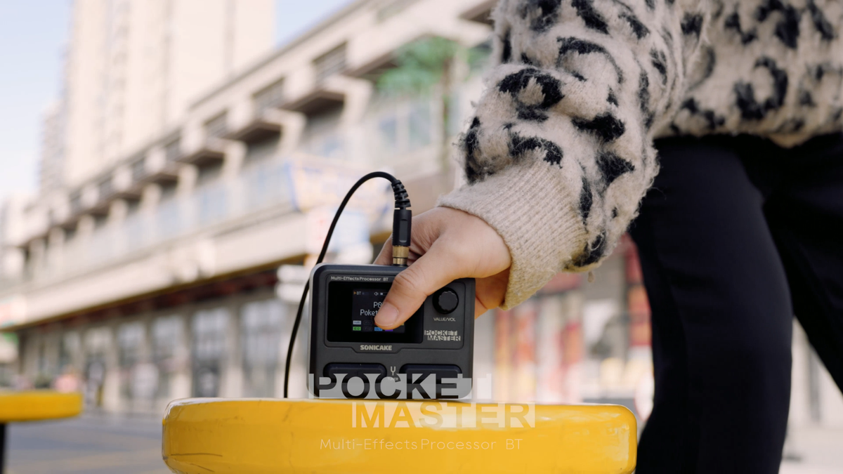 SONICAKE Pocket Master Guitar Modeling IR Cabinets Multi-Effects