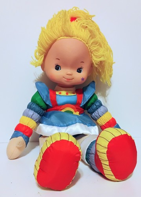 #ad RAINBOW BRITE Vintage Doll 1983 Mattel 18 Inch Clean No Damage $19.25