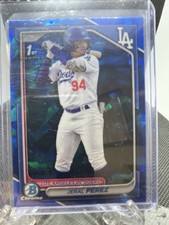 2024 Bowman Chrome Sapphire Edition - Prospects Jeral Perez #BCP-158 (RC)