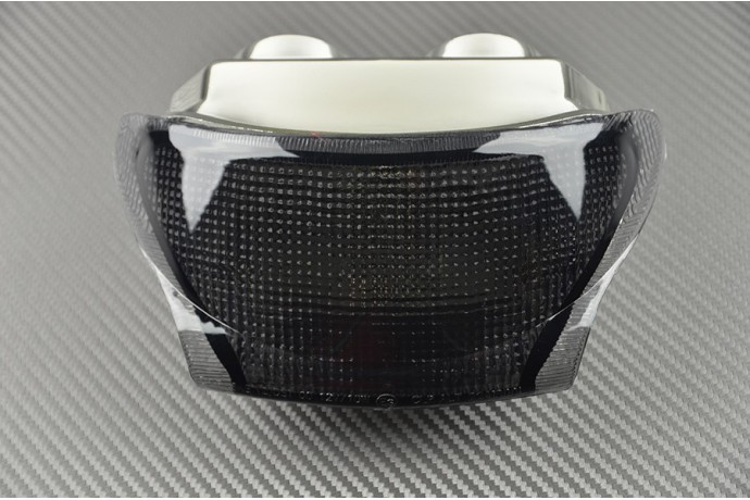 Feu arr LED fumé noir à clignotants pour Triumph T595 éclairage arrière puissant étanche