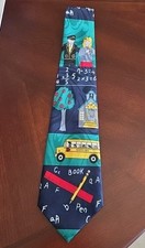 Men's Tie School Themed