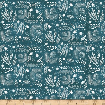 Dear Stella Baby It's Cold Outside Clara Jean ST DCJ 1831 Flurry Cotton 10.5 yds