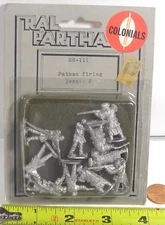 Ral Partha Colonials Lead Figures 88-111 Pathan Firing Jozall F 10ct    C2P