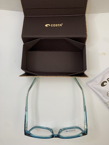 NEW COSTA Italy Glasses 06A8016 Crystal Blue 801602 55mm OCR 500 Authentic 135mm - Picture 3 of 11