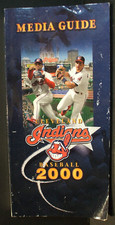 Cleveland Indians Guardians 2000 Media Guide Softcover MLB Baseball Tribe