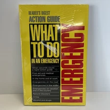 Readers Digest Action Guide: What to Do in an Emergency Action Guide Book Sealed