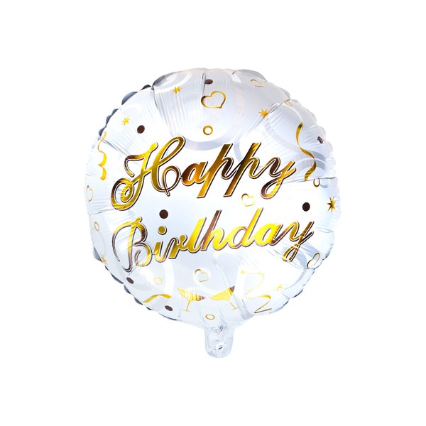 Happy Birthday Folien Luftballon Rund FüR Kinder Geburtstag JubiläUm Deko Ballon-image