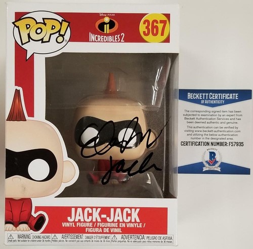 ELI FUCILE Signed JACK JACK Funko POP 