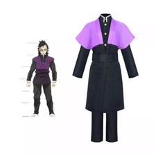 Anime Figure Demon Slayer Shinazugawa Genya Costume Halloween Cosplay Full Set