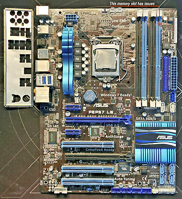 ASUS P8P67 LE, LGA 1155/Socket H2 Intel Motherboard plus Intel