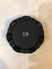 Ruff Racing Wheels C124601cap Matte Black Center Cap No Logo