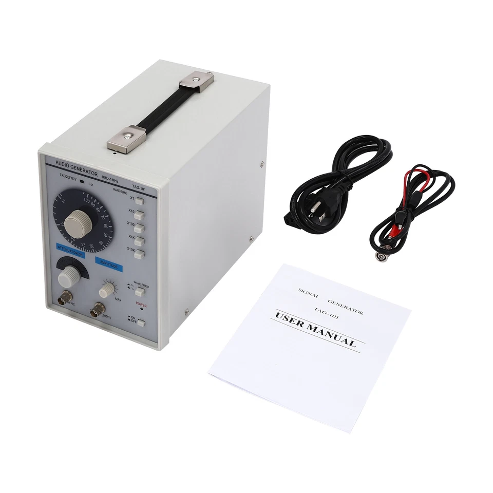 TAG-101 Audio Signal Generator Low Frequency Signal Source 10Hz-1MHz - Image 3 of 4