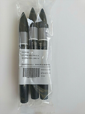 Winsor & Newton Promarker 0203158 Cool Grey 4 - 3 Pieces