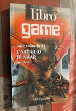 librogame  lupo solitario  L'ARTIGLIO DI NAAR n.27  2°edizione Aprile 2001 nuovo