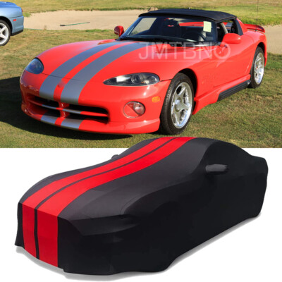 Satin Stretch Indoor Car Cover Scratch Dustproof For Dodge Viper R/T-10 SRT ACR
