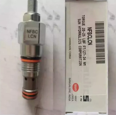 1PCS For Hydraulics NFBC LCN Plug-in Pressure Relief One-way Balance Valve /N