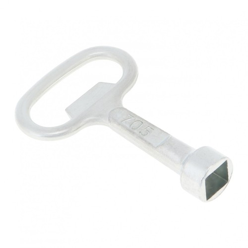3x Zinc Alloy Plumber Key Wrench for Electric Control Cabinet / Tap Water Valve - Picture 8 of 10