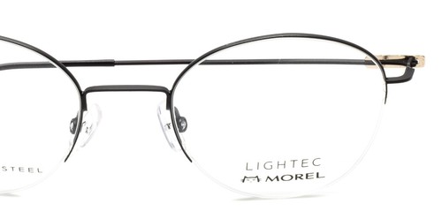 MOREL FRANCE 30152L ND 02 49 mm Occhiali in acciaio inox RX Occhiali ottici nuovi - Foto 11 di 12