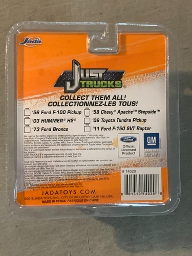 2003 Hummer H2 WHITE NEW JADA JUST TRUCKS 074 1:64 - Picture 2 of 2