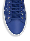 100% AUTHENTIC NEW MEN MCM BLUE VISETOS LOGO GROUP LOW TOP SNEAKERS EU 44/US 11 — photo 4