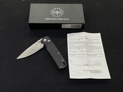 Amare Field Bro Slide Lock Black G10 Folding VG-10 Pocket Knife 202004