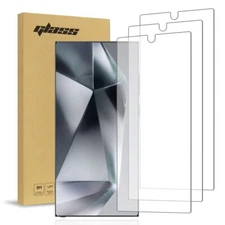 For Samsung Galaxy S24 Ultra 2.5D Tempered Glass Screen Protector (3 Per Pack)