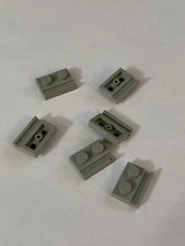 LEGO Parts 32028 (6pcs) Plate, Modified 1 x 2 with Door Rail Choose Color