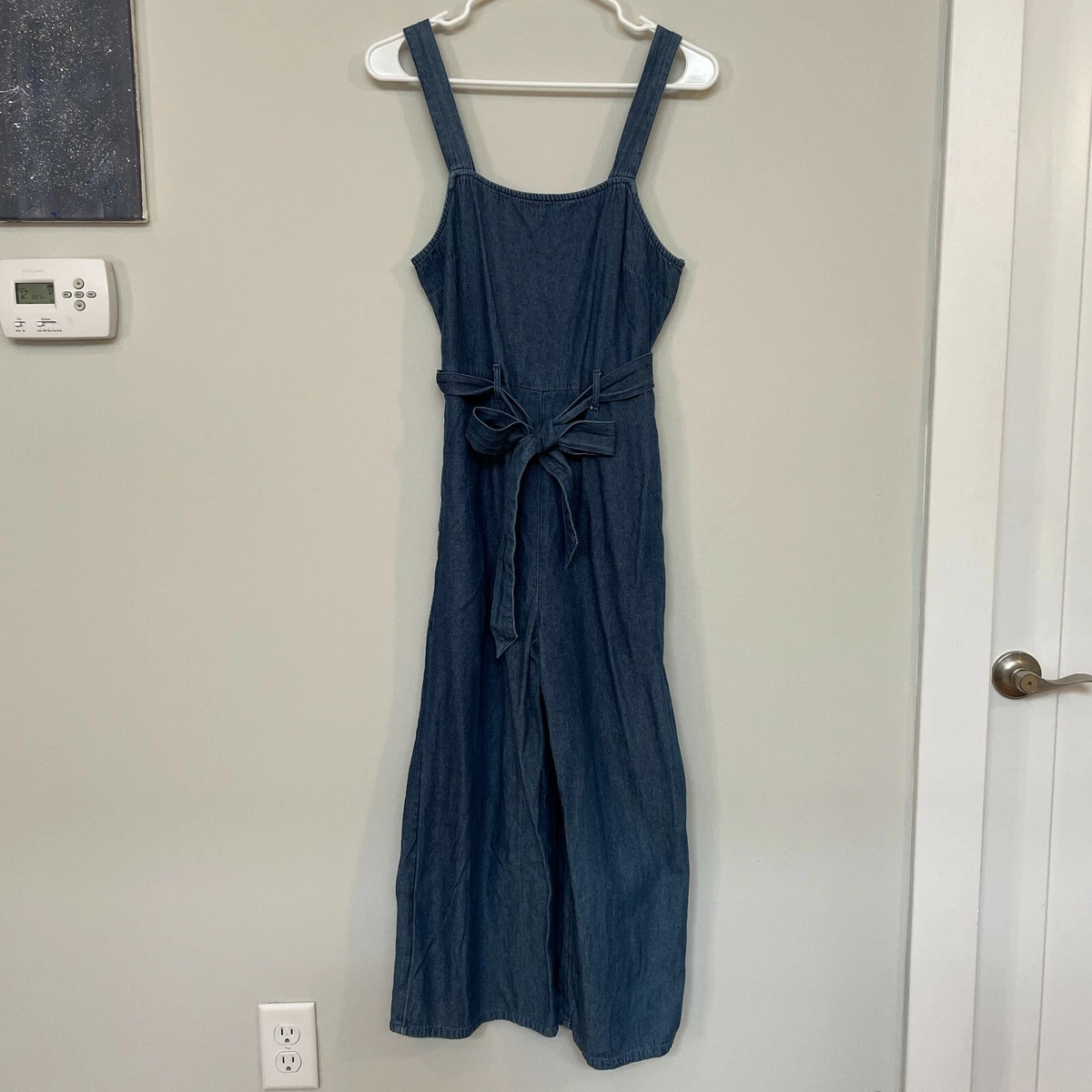 American eagle denim jumpsuit 2025