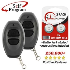 2 For Bab237131-022 Toyota Tundra Grey Keyless Entry Remote Car Key Fob