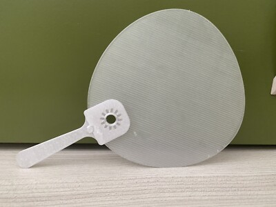 Fächer erstellt mit Filament aus Plastikflaschen (PETGelante)
