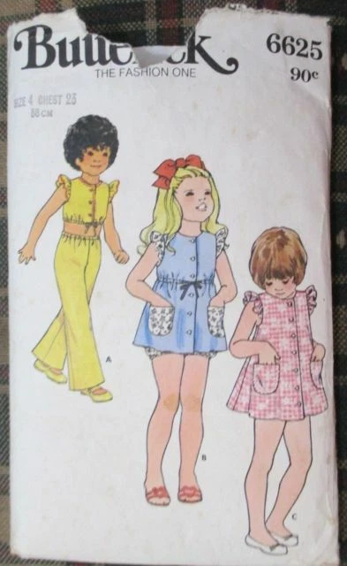 Butterick Vintage Pants Sewing Patterns
