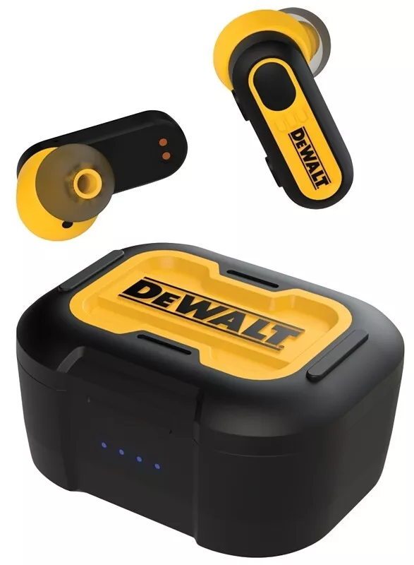 NEW DEWALT 190 2092 DW2 JOBSITE WIRELESS BLUETOOTH EARBUDS WITH