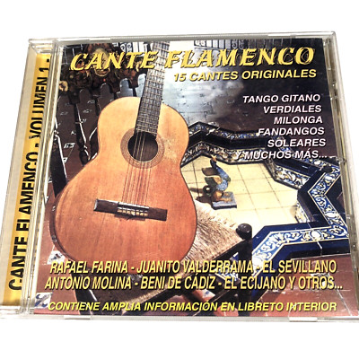 CANTE FLAMENCO - 15 CANTES ORIGINALES - AUDIO CD
