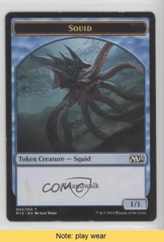 2014 Magic: The Gathering - Core Set: 2015 Tokens Squid #T004 READ 0l2 - Picture 1 of 3