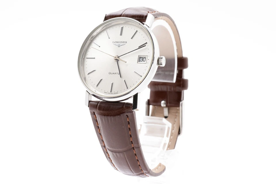 New Battery [N MINT] LONGINES Grand Classic L4.720.4 Date Quartz Men's Watch - Image 3 of 4