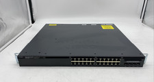 Cisco Catalyst 3650 WS-C3650-24TD-S V04 IP Switch 24-Port GbE 2x 10G