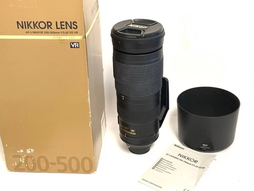 Nikon 200-500mm f/5.6E AF-S NIKKOR ED VR Lens, Tested, Perfect
