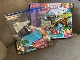 LEGO Friends Adventure Camp Rafting (41121) Opened Box All Pieces And Manual