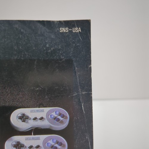 Super Nintendo SNES Console System Original Instruction Manual Booklet - Picture 3 of 12
