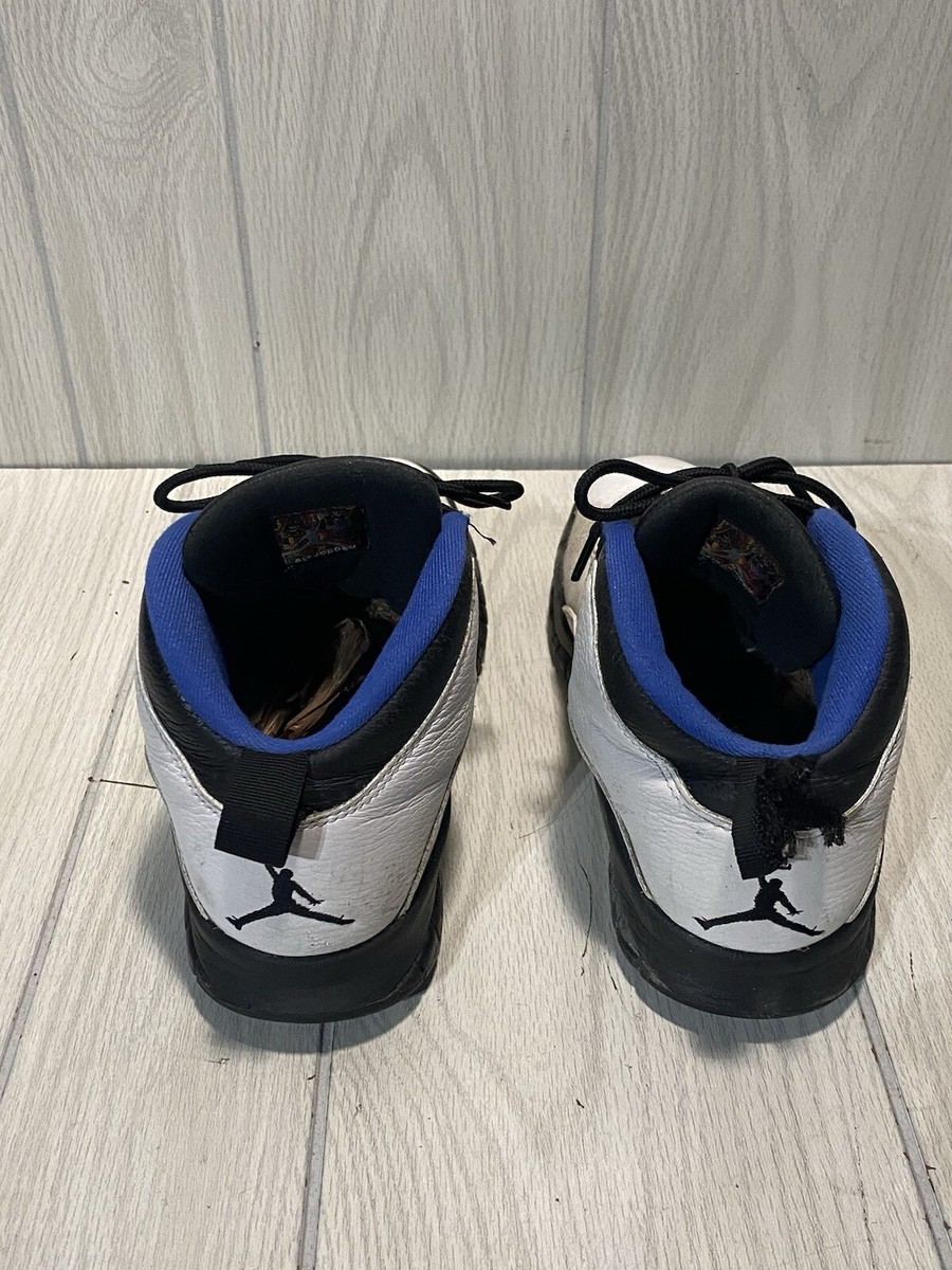 Air Jordan 10 Retro 2018 Size 9 Orlando White Black Blue