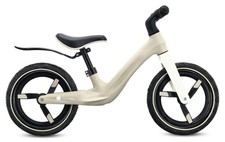 Laufrad für Kinder Kinderlaufrad 12 Zoll ab 2 Jahre Kinder Rad Sport Nylon beige