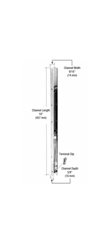 CRL FA1730 18" Window Channel Balance - 1730 or 17-3 - Picture 5 of 5