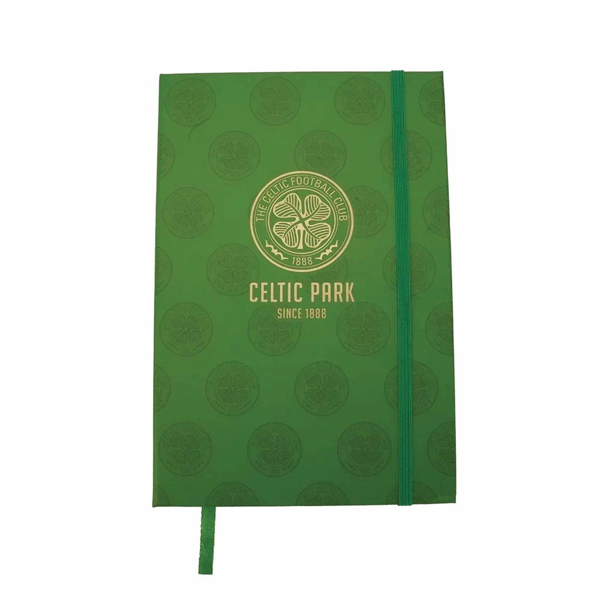 Celtic FC Gold Crest A5 Notebook, Notebooks, Lined Pages, Sports, Gift